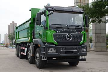 陕汽重卡 德龙M3000S 轻量化版 350马力 8X4 6.8米LNG自卸车