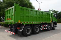 陕汽重卡 德龙X5000 公路标准版 430马力 8X4 7.6米自卸车(国六)(SX33195D406)