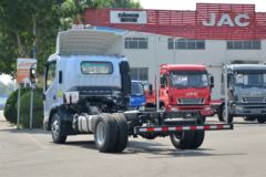 江淮 骏铃A8 160马力 4.18米单排仓栅式轻卡(江淮6挡)(国六)(HFC5043CCYP51K1C7S)