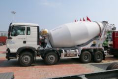 中国重汽 HOWO TX 350马力 8X4 7.8方混凝土搅拌车(国六)(唐鸿重工牌)(XT5317GJBT5F33)