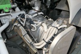 重汽豪沃(HOWO)底盘&nbsp;混凝土搅拌车底盘                                                图片