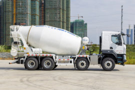 乘龙H5&nbsp;混凝土搅拌车外观                                                图片