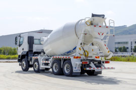 乘龙H5&nbsp;混凝土搅拌车外观                                                图片