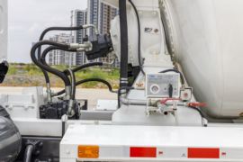 乘龙H5&nbsp;混凝土搅拌车上装                                                图片