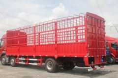 东风柳汽 乘龙H5中卡 290马力 6X2 9.7米仓栅式载货车(LZ5250CCYH7CB)