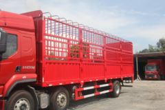 东风柳汽 乘龙H5中卡 290马力 6X2 9.7米仓栅式载货车(LZ5250CCYH7CB)