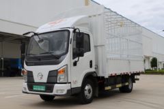 玉柴新能源 EC214 4.5T 4.125米单排纯电动仓栅式轻卡(YCE5040CCYBEV)