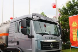 重汽汕德卡底盘&nbsp;油罐车外观图片