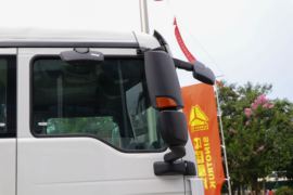 重汽汕德卡底盘&nbsp;垃圾运输车外观图片