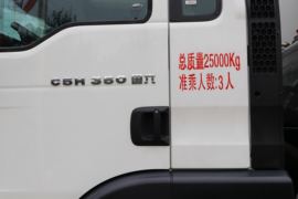 重汽汕德卡底盘&nbsp;垃圾运输车外观图片