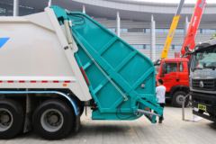 中国重汽 汕德卡C5H 350马力 6X4 压缩式垃圾车(国六)(青专牌)(QDZ5250ZYSZDC43F1)