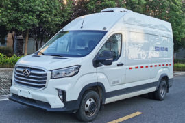 上汽大通底盘&nbsp;冷藏车外观图片