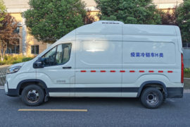 上汽大通底盘&nbsp;冷藏车外观图片