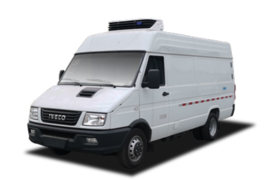 南京依维柯底盘&nbsp;冷藏车外观图片