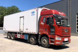 一汽解放底盘&nbsp;冷藏车外观图片