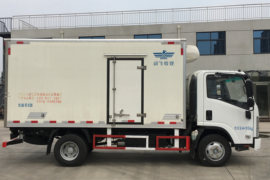 庆铃底盘 冷藏车外观图片