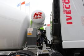 杰狮&nbsp;混凝土搅拌车上装                                                图片