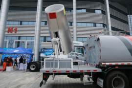 一汽解放底盘&nbsp;除尘车上装图片