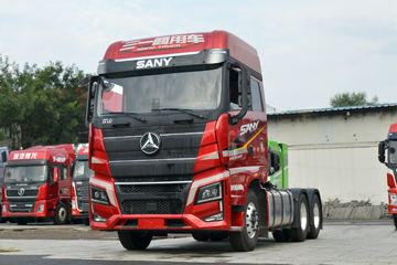三一重卡 江山版 高质版 460马力 6X4 牵引车(国六)(HQC42503S1S13F)