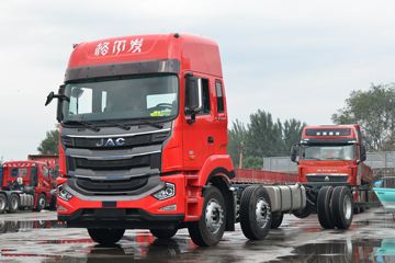 江淮 格尔发A5WⅢ重卡 290马力 6X2 8.6米厢式载货车(HFC5251XXYP1K4D54CS)