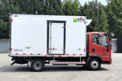 中国重汽HOWO 悍将 130马力 4X2 4.08米冷藏车(国六)(中达凯牌)(ZDK5048XLC)