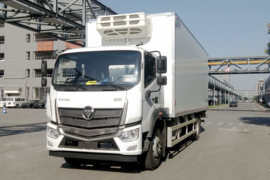 福田欧航底盘&nbsp;冷藏车外观图片