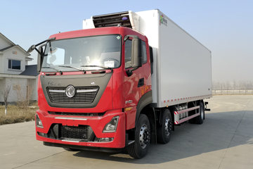 东风商用车 天龙KL 300马力 6X2 9.5米冷藏车(国六)(带液压尾板)(中达凯牌)(ZDK5250XLC)