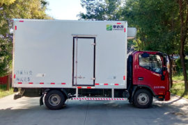 江淮帅铃底盘&nbsp;冷藏车外观图片