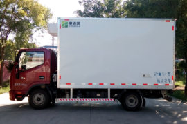 江淮帅铃底盘&nbsp;冷藏车外观图片