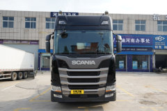 斯堪尼亚 新R系列重卡 500马力 6X2R牵引车(国六)(黑色)(型号R500)
