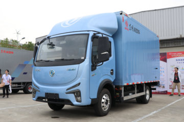东风电动 凯普特e星 4.5T 4.2米单排纯电动厢式轻卡(DFA5040XXYEBEV1)81.14kWh