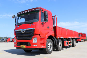 三环十通 昊龙 270马力 8X2 7.6米栏板载货车(国六)(中桥提升)(STQ1319L14Y3A6)