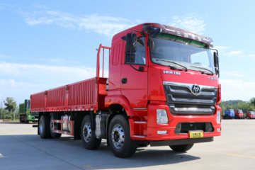 三环十通 昊龙 舒适版 260马力 8X2 8米栏板载货车(国六)(速比4.44)(STQ1312L16Y4A6)