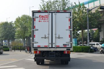 新款顺达&nbsp;冷藏车外观图片