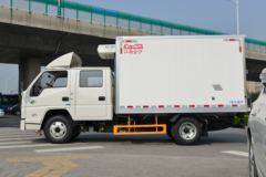 江铃 新款顺达 116马力 4X2 3.19米双排冷藏车(国六)(雪莲冷链牌)(JSC5040XLCXSGA2)