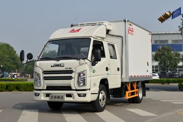 江铃 新款顺达 116马力 4X2 3.19米双排冷藏车(国六)(雪莲冷链牌)(JSC5040XLCXSGA2)
