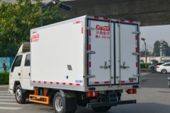 江铃 新款顺达 116马力 4X2 3.19米双排冷藏车(国六)(雪莲冷链牌)(JSC5040XLCXSGA2)