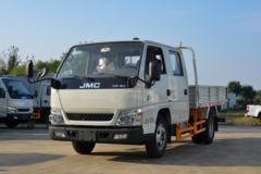 江铃 顺达窄体 122马力 2.755双排栏板轻卡(国六)(JX1041TSCB26)