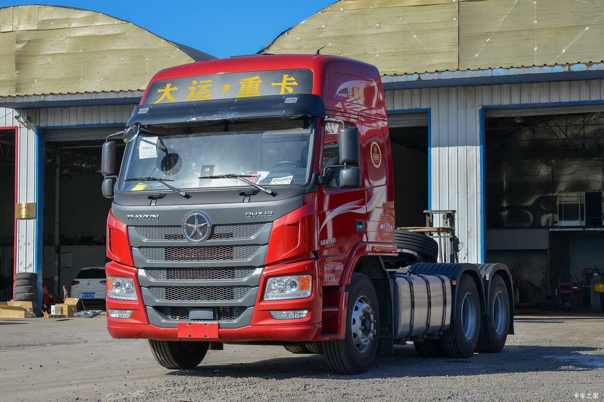 大运 新N8E重卡 钜赢3.0版 430马力 6X4 牵引车(国六)(短排半)(带液缓)