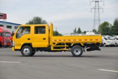 庆铃 五十铃100P 120马力 3.235米双排栏板轻卡(国六)(QL1043BUHW)