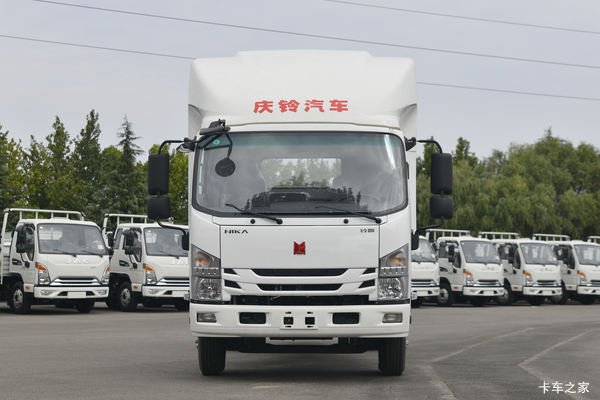 庆铃 铃咖 标载版 150马力 3.79米排半厢式轻卡(QL5043XXYNBHA)