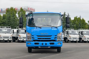 庆铃 五十铃KV100 120马力 4.13米单排栏板轻卡(速比4.57)(QL1080BUHA)