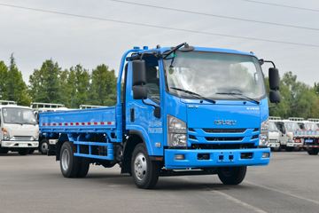 庆铃 五十铃KV100 120马力 4.205米单排栏板轻卡(国六)(气刹)(QL1044BUHA)
