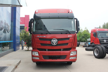 福田 欧曼GTL 6系重卡 质享版标载型 280马力 6X2 9.6米翼开启厢式载货车(降高)(BJ5259XYK-AA)