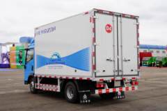 中国重汽 豪曼H3 4.185米单排纯电动厢式轻卡85.4kWh 中国重汽 豪曼H3 4.185米单排纯电动厢式轻卡85.4kWh