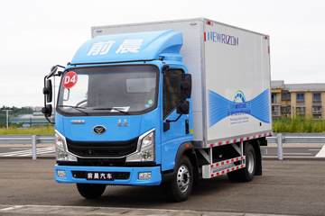 中国重汽 豪曼H3 4.185米单排纯电动厢式轻卡85.4kWh