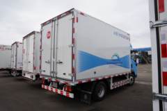 中国重汽 豪曼H3 4.185米单排纯电动厢式轻卡85.4kWh 中国重汽 豪曼H3 4.185米单排纯电动厢式轻卡85.4kWh