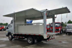 中国重汽HOWO 小帅 130马力 4X2 3.95米单排售货车(ZZ5047XSHF3111F138)