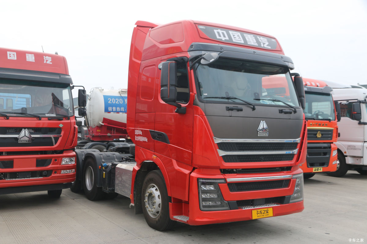 中国重汽 HOWO TH7重卡 550马力 6X4 AMT自动挡牵引车(国六)