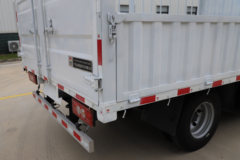 玉柴新能源 EC314 4.5T 4.125米单排纯电动仓栅式轻卡(YCE5041CCYBEV)98kWh